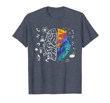 Load image into Gallery viewer, Colorful Brain Science And Art T-Shirt
