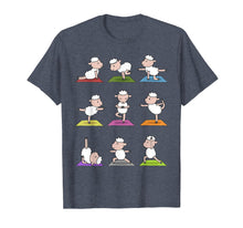 Load image into Gallery viewer, Sheep Yoga T-Shirt Funny Cute Sheeps In Yoga Poses Tee