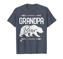 Load image into Gallery viewer, Mens Grandpa Bear Funny Father's Day T-Shirt Gift Papa Vintage