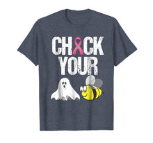 Load image into Gallery viewer, Check Your Boo Bees Shirt Funny Breast Cancer Halloween Gift