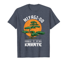 Load image into Gallery viewer, Vintage retro Miyagi-Do Karate Distress T-Shirt Kid Tee