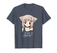 Load image into Gallery viewer, I Love Anime Shirt Cute Anime Girl Japanese Gift Tee
