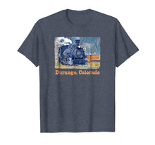 Load image into Gallery viewer, Durango, Colorado Train t-shirt - steam engine, colorful