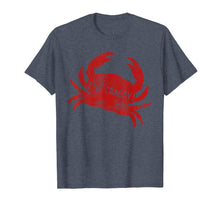 Load image into Gallery viewer, Crab Tshirt Crabs T-Shirt Lover Sea Tank Aqarium Food Gift