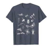 Load image into Gallery viewer, Bug Lover Collage Pattern T-Shirt Insect Lovers Kids Boy