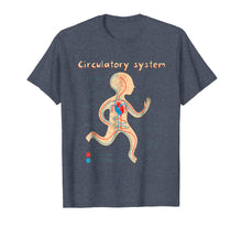 Load image into Gallery viewer, Cute anatomy tee - The circulatory system