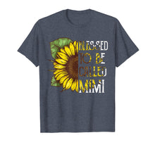 Load image into Gallery viewer, Blessed To Be Called Mimi Sunflower Grandma Mothers Day Gift T-Shirt