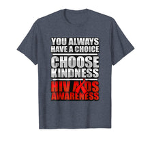 Load image into Gallery viewer, Aids Awareness Shirt HIV Disease Stigma Support Kindness