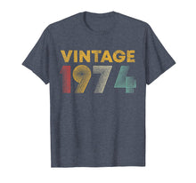 Load image into Gallery viewer, 45th Birthday Gift Idea Vintage 1974 T-Shirt Men Women