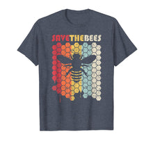 Load image into Gallery viewer, Save The Bees Shirt. Retro Style Climate Change T-Shirt