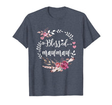 Load image into Gallery viewer, Blessed Mawmaw Shirt Thanksgiving Floral Funny Gift T-Shirt