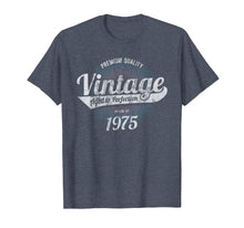 Load image into Gallery viewer, Vintage Est 1975 T-Shirt 44 Years Old 44th Birthday Gift