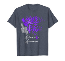 Load image into Gallery viewer, Alzheimer's Awareness Shirt Alzheimers Purple Butterflies