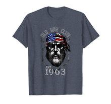 Load image into Gallery viewer, Old Man Club Tshirt Old Man Born in 1963 Shirt