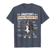 Load image into Gallery viewer, The anatomy of a Bernese Mountain Dog shirt