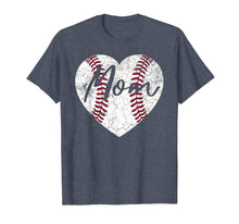 Load image into Gallery viewer, Baseball Softball Heart Mom TShirt Mother's Day Gift