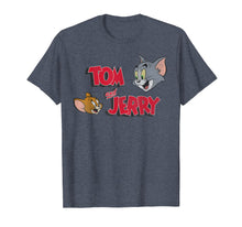 Load image into Gallery viewer, Hanna-Barbera Tom and Jerry Vintage Logo T-Shirt