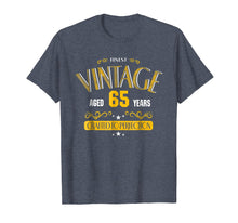 Load image into Gallery viewer, 65th Birthday Shirt Gift -AGED 65 Years Old Gag Birthday Tee