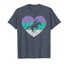 Load image into Gallery viewer, Show Jumping Horse Gift Shirt For Women & Girls Retro Cute