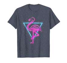Load image into Gallery viewer, Pink Neon Flamingo Bird Cute Animal Adorable T-Shirt