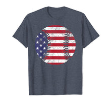 Load image into Gallery viewer, American Flag Baseball Shirt July 4th USA Men Women Kids