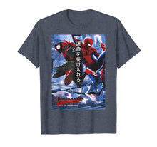 Load image into Gallery viewer, Spider-Man Into The Spider-Verse Kanji Poster Graphic Tee