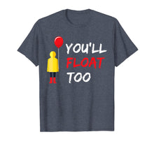 Load image into Gallery viewer, You'll Float Too Red Balloon Halloween costume T-Shirt