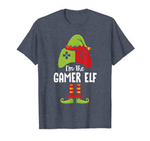 Load image into Gallery viewer, I'm The Gamer Elf T-Shirt Funny Christmas Gamer Kid Boy Gift T-Shirt
