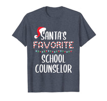 Load image into Gallery viewer, Santas Favorite School Counselor Pajamas Christmas Xmas T-Shirt