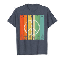 Load image into Gallery viewer, Be Kind Daisy Peace Sign Vintage Retro I Choose Kindness T-Shirt-319235