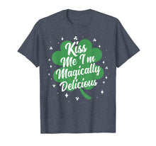 Load image into Gallery viewer, Kiss Me I'm Magically Delicious Funny St Patricks Day Gift T-Shirt-709275