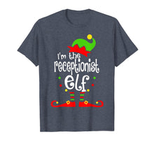 Load image into Gallery viewer, Receptionist Elf Christmas Costume Mom Dad Xmas T-Shirt