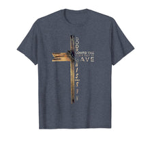 Load image into Gallery viewer, John 3:16 Christian Cross Bible T-Shirt-172030