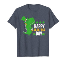 Load image into Gallery viewer, Happy St. Patrex Day - Funny Dino T-Rex Gift T-Shirt-2286212
