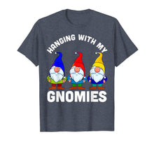 Load image into Gallery viewer, Hanging With My Gnomies, Christmas Garden Gnome Costume T-Shirt