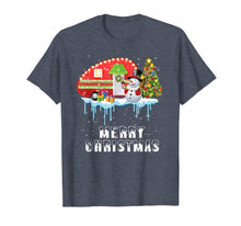 Load image into Gallery viewer, Happy Camper Christmas Shirt Funny Camping Christmas Pajamas T-Shirt