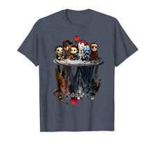 Load image into Gallery viewer, Horror Character Creepy Cute Halloween Shirt Gift T-Shirt T-Shirt