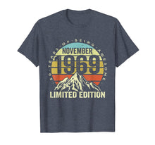 Load image into Gallery viewer, Born November 1969 Limited Edition Birthday Gifts 50th bday T-Shirt