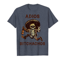 Load image into Gallery viewer, Adios Bitchachos Cinco De Mayo Skeleton Drinking T-Shirt-496751