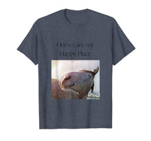 Load image into Gallery viewer, Horses are my Happy Place T-Shirt