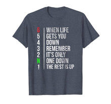 Load image into Gallery viewer, Motorbike Motorcycle Gears T-shirt When Life Gets You Down-182435