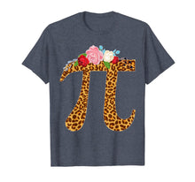 Load image into Gallery viewer, Pi Day Leopard Flower Costume Math Teacher 3.14 Gift T-Shirt-953279