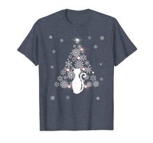 Load image into Gallery viewer, Christmas Tree Cat Kitten for Winter Holidays Cool Design T-Shirt