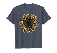 Load image into Gallery viewer, Cool Cheetah Leopard Print Sunflower Tshirt for Women Girls T-Shirt-697367