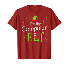 Load image into Gallery viewer, I'm The Computer Elf Funny Group Matching Family Xmas Gift T-Shirt