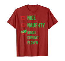 Load image into Gallery viewer, Robot Combat Player Funny Pajama Christmas Gift T-Shirt