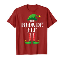 Load image into Gallery viewer, Blonde Elf Matching Family Group Christmas Party Pajama T-Shirt