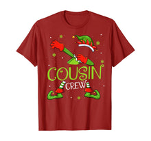 Load image into Gallery viewer, Cousin Crew Dabbing Dance Family Xmas Gift for Girl Kid Boy T-Shirt