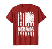 Load image into Gallery viewer, Indiana #REDFORED Flag - Red for ed 2019 Red for Ed Teacher T-Shirt