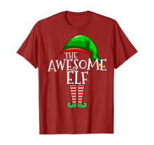 Load image into Gallery viewer, Awesome Elf Group Matching Family Christmas Gift Holiday T-Shirt
